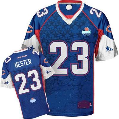 2008 newest #23 Hester pro bowl jersey (Newest 2008 # 23 Hester maillot Pro Bowl)