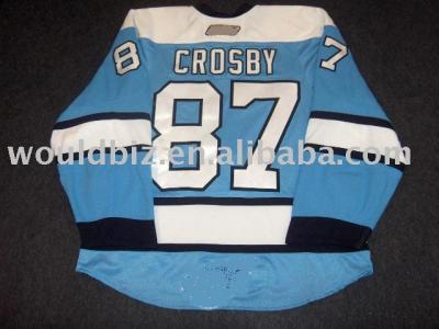 #87 Crosby hockey blue classic jersey (# 87 Crosby hockey blau klassischen Trikot)