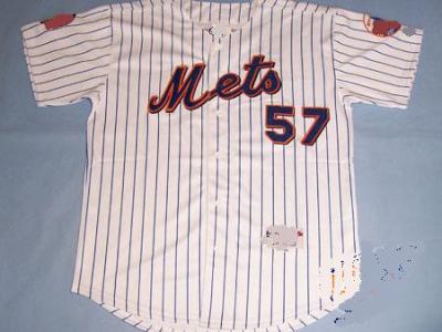#57 Santana from new york mets baseball jerseys (# 57 Сантана из Нью-Йорк Метс трикотажных Бейсбол)