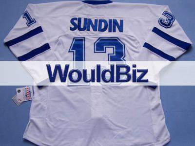 TORONTO MAPLE LEAFS #13 MATS SUNDIN JERSEYS HOCKEY (TORONTO MAPLE LEAFS MATS SUNDIN # 13 chandails de hockey)