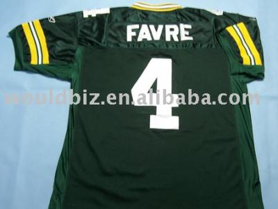 GREEN BAY FARVE FOOTBALL JERSEYS THROUGH PAYPAL