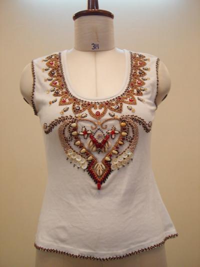 Hand Embroidered T-Shirt