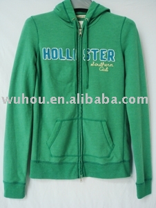 Ladies Knitted Hoody Top (Ladies Knitted Hoody Top)
