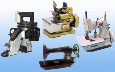 Indusrial Sewing Machines and Parts (Industriebehälter Nähmaschinen sowie Teile)