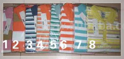 Newest Men`s Striped Short Sleeve Shirt (Newest Men`s Striped Short Sleeve Shirt)