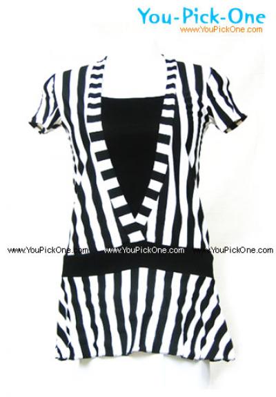 Stripe Blouse (Stripe Blouse)