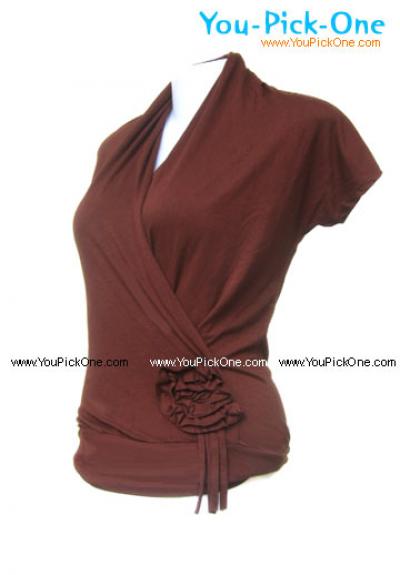 Brown Blouse