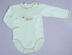 Infants 100% Cotton Interlock Bodysuit