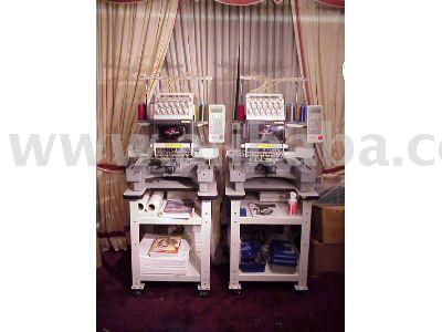 2 Unit 860`s Embroidery Machines