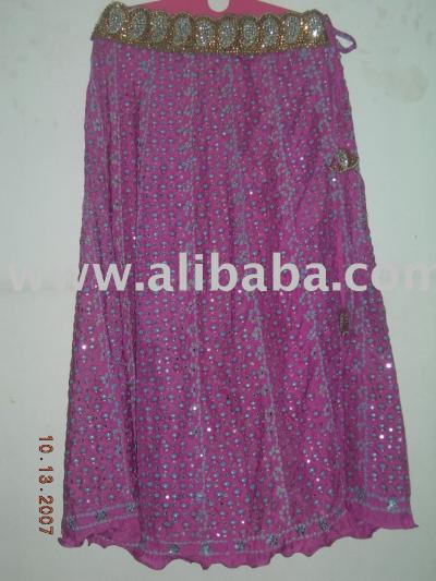 Bandhini Silk Skirt (Bandhini Silk Skirt)