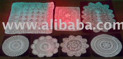Handmade Cotton Crochet Lace Homefurnishings / Garment Accessories (Handmade Cotton Crochet Dentelle Homefurnishings / Accessoires de vêtement)