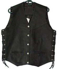 Leather Vest Coat (Leather Vest Coat)