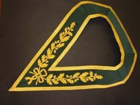Hand Embroidery Bullion Collar