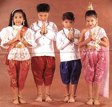 Thai-Style Boys` Suit