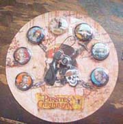 Tin Button Badge, (Tin Bouton Badge,)