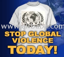 Love Over Violence Everywhere Shirt (Love Over Gewalt Überall Shirt)