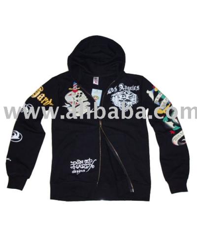 Ed Mens Hoody, Hardy Tatoo You Tiger (Ed Mens Hoody, Hardy Tatoo You Tiger)