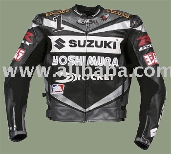Motorbike Leather Jacket (Motorrad Lederjacke)