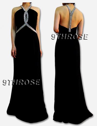 Walk Out In Style! Elegant Black Beaded Dress (Walk Out In Style! Элегантный черный бисером платья)