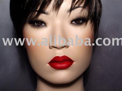 Realistic Glass Eye Mannequin Bust (Realistic Glass Eye Mannequin Bust)