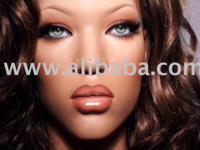 Realistic Glass Eye Mannequin Bust For Wigs Dashndazzle (Realistic Glass Eye Mannequin Bust For Wigs Dashndazzle)