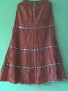 Long Ari sequence Skirt