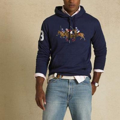 Men`s Multicolor Polo Match Hoodie Sweatshirt (MEN `S Multicolor поле Hoodie Толстовка)