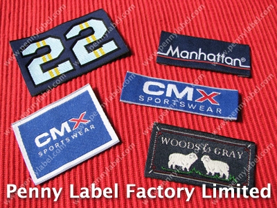 Non-Itching Woven Labels (Non-Woven Labels Démangeaisons)