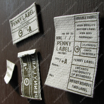 Woven Cotton Labels (Хлопок тканые этикетки)