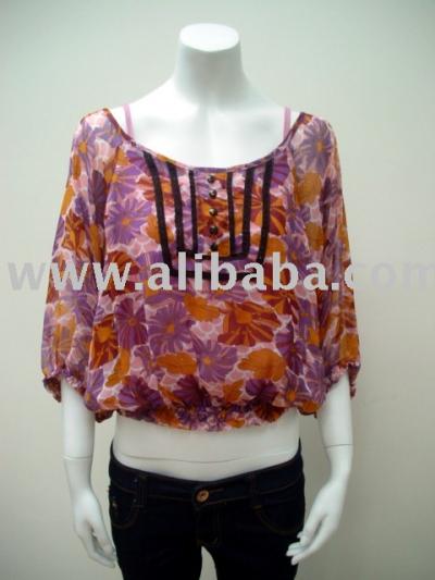 Ladies Chiffon Top (Ladies Chiffon Top)