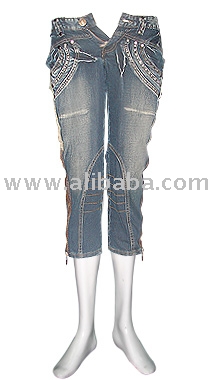 Women`s Capri Jeans (Women`s Capri Jeans)