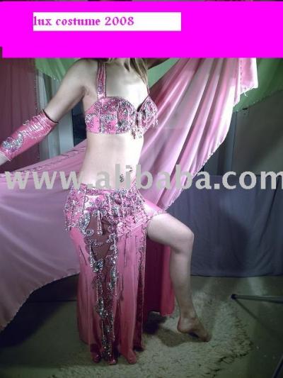 Pink Professional Belly Dance Costume (Pink Professional Belly Dance Costume)
