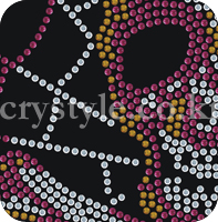 Heat Transfer Hot-Fix Motif Rhinestones (Heat Transfer Hot-Fix Motif strass)