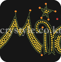 Heat Transfer Hot-Fix Motif Rhinestones (Heat Transfer Hot-Fix Motif strass)