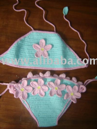 Crochet Bikinis For Young Girls (Бикини вязание крючком для девочек)