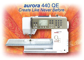 Bernina 440 Qe--With The Bsr Foot Sewing Machine