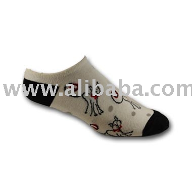 Girls Jacquard Pattern Knit Sock (Filles motifs Jacquard Knit Sock)