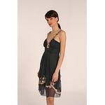 Rebecca Taylor Seidenkleid mit Bead% 26 Sequin Detaillierung (Rebecca Taylor Seidenkleid mit Bead% 26 Sequin Detaillierung)