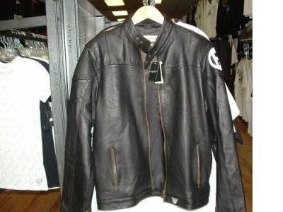 EA Leather Jacket With Box