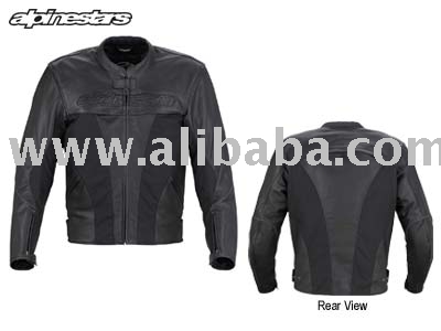 Alpinestars P-Rock Leather Jacket (Alpinestars P-Rock Lederjacke)