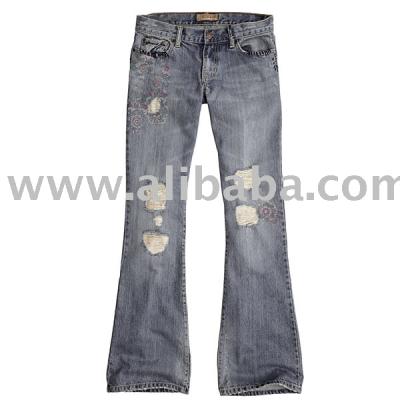 Ladies Jeans Lj028 (Damen-Jeans Lj028)