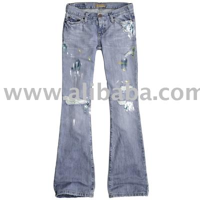 Ladies Jeans Lj027 (Damen-Jeans Lj027)