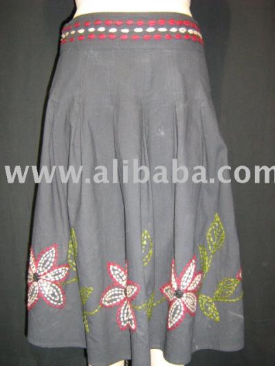 Embroidered Skirt