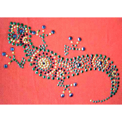 Hot-Fix Rhinestones Or Metal Studs Motifs (Hot-Fix strass ou des poteaux métalliques Motifs)