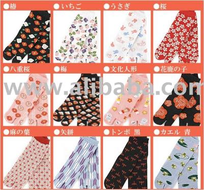 Socks Japanese Style, Pattern (Носки японском стиле, План)