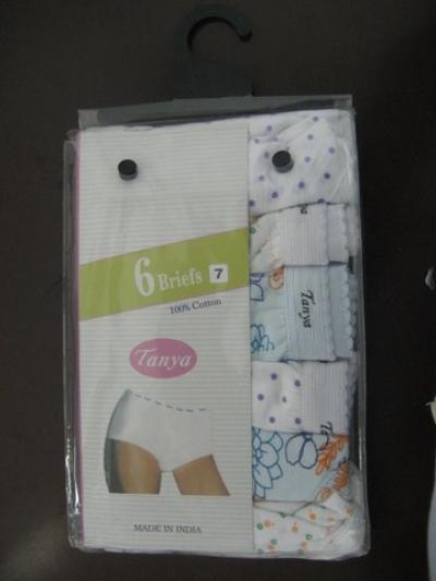 Ladies Panties In 6 Packs (Дамы Трусики В 6 упаковок)