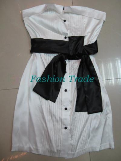 Satin Front-Buttoned One-Piece Dresses (Атласные фронт пуговицы One-Piece Платья)