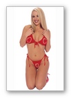 Heart Print Bikini (Сердце печати Бикини)