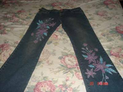 Embellished Jeans