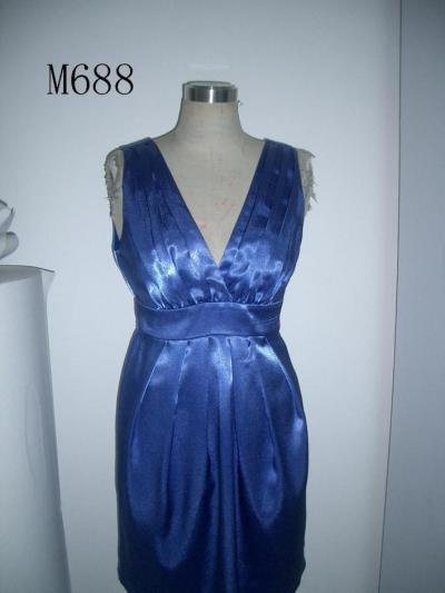 Women Blue Cocktail Dress (Женщины Blue коктейльное платье)